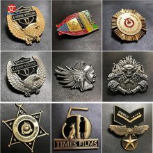 企業(yè)金銀徽章定制 源頭廠家的烤漆琺瑯工藝與金屬胸章制作全解析