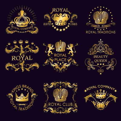 矢量尊貴獅子徽章紀念幣設計理念與藝術價值